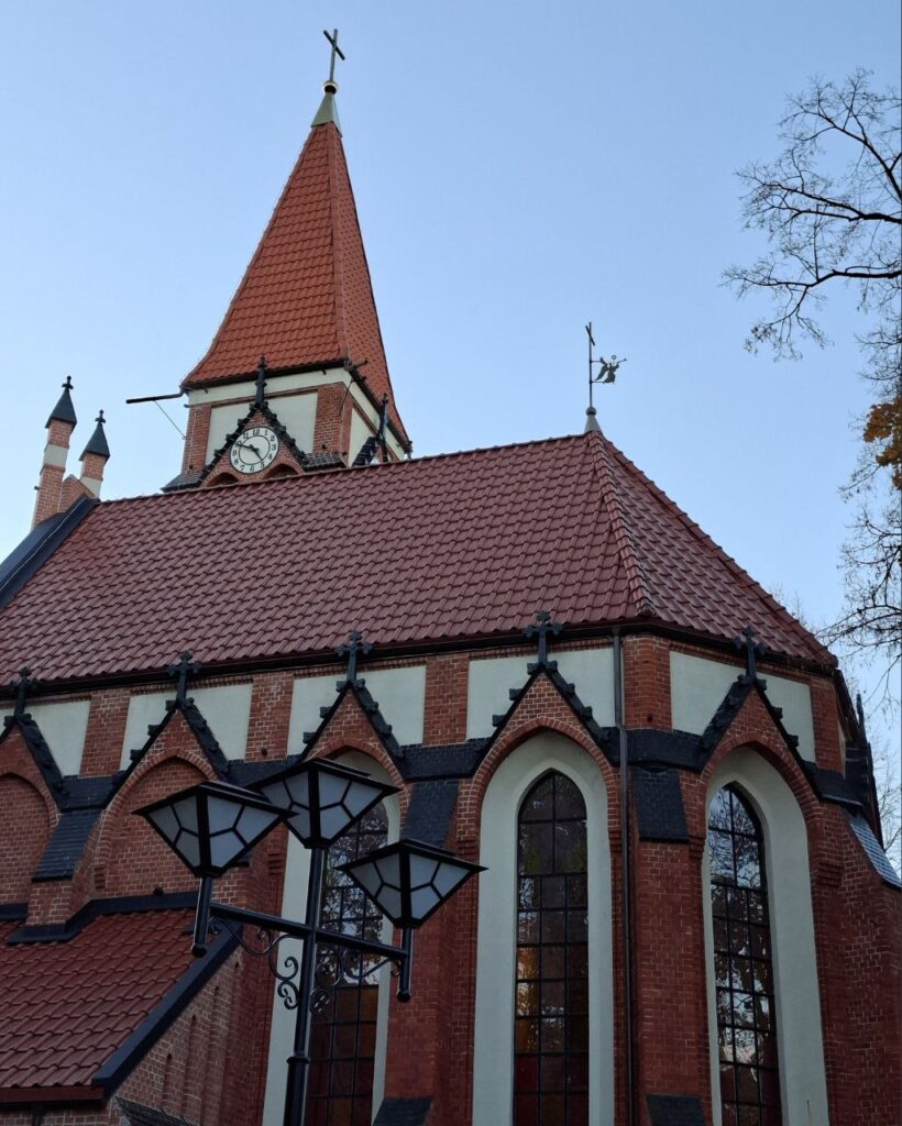 Апсида и шпиль кирхи Святого Адальберта, Калининград